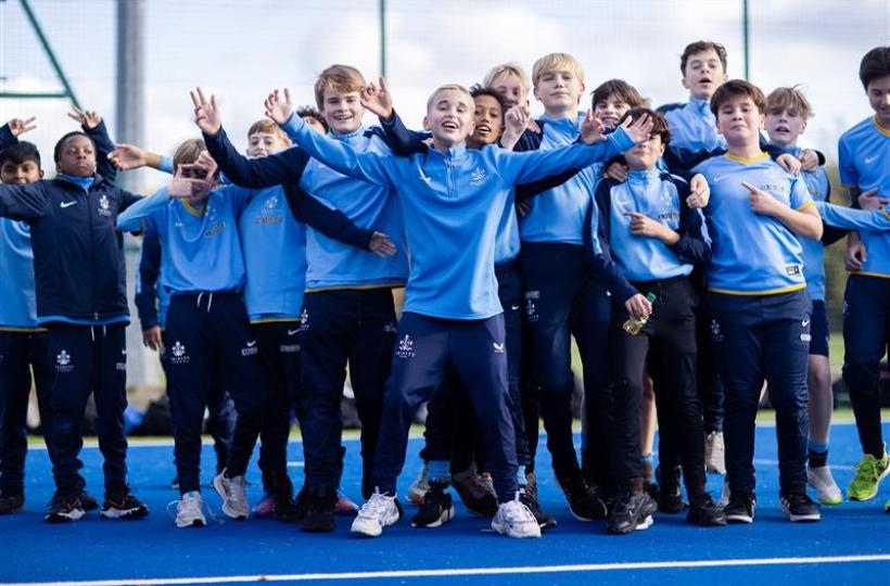 boys on playing field